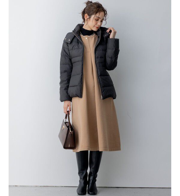 組曲「【洗える・2WAY】ライトタフタショートダウン」|ダウン|