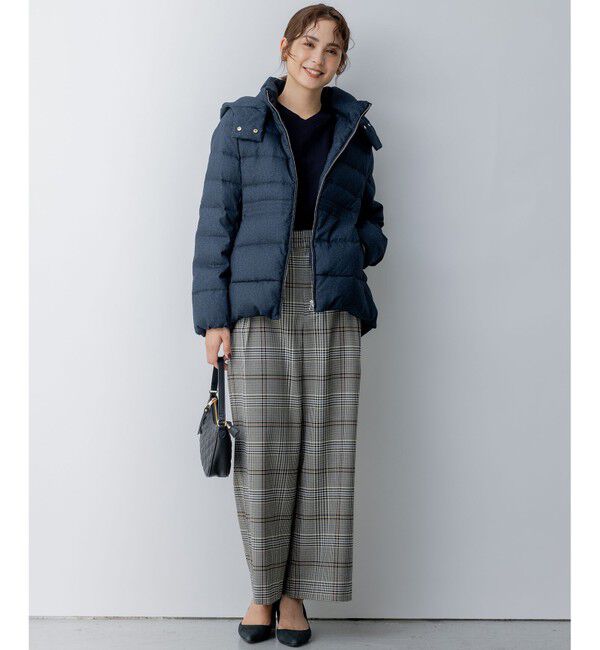 組曲「【洗える・2WAY】ライトタフタショートダウン」|ダウン|