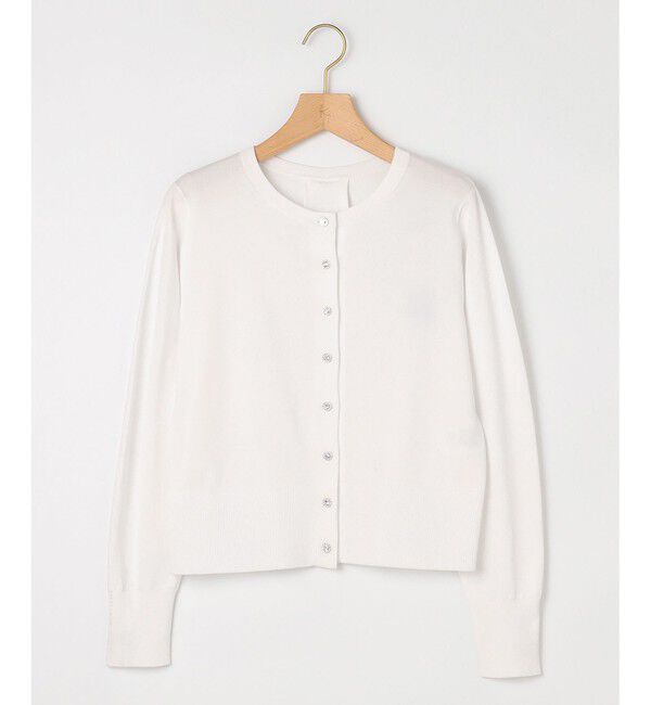 組曲「【UVケア・接触冷感】MINA ニットカーディガン」|カーディガン|