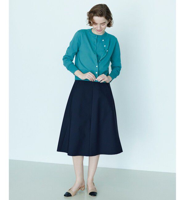 組曲「【UVケア・接触冷感】MINA ニットカーディガン」|カーディガン|