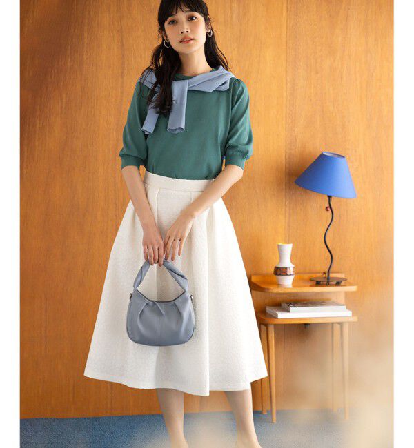 組曲「【UVケア・接触冷感】MINA ニットカーディガン」|カーディガン|