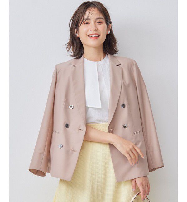 組曲「【WEB限定】シアーボイル ダブルブレストジャケット」|テーラードジャケット|ﾗﾃﾍﾞｰｼ