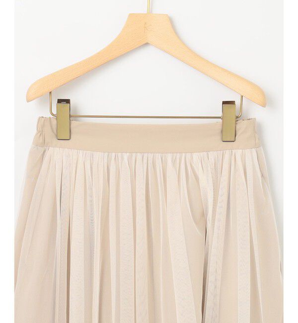 組曲「【WEB限定・2SET】シャイニーラメニット&times;チュールスカート」|スーツ|