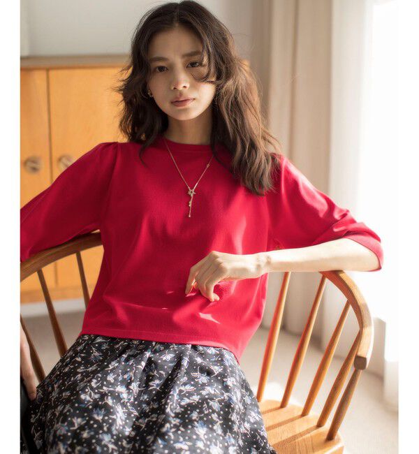 組曲「フラワーメタル ニットTシャツ」|ニット・セーター|