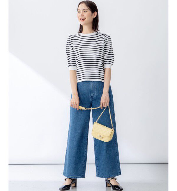 組曲「フラワーメタル ニットTシャツ」|ニット・セーター|