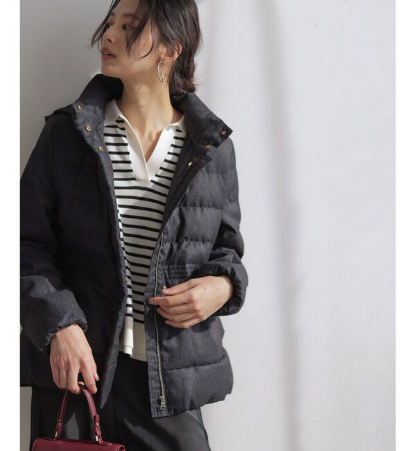 組曲「【加藤ローサさん着用】ポロ襟ストレッチニット」|ニット・セーター|