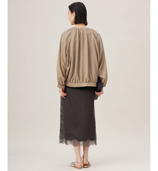 自由区「【洗える】メッシュ ブルゾン」|ブルゾン・スタジャン|