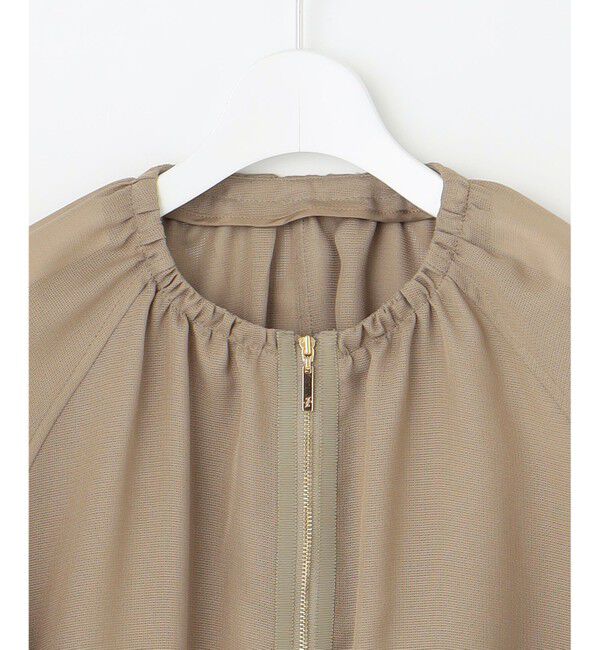 自由区「【洗える】メッシュ ブルゾン」|ブルゾン・スタジャン|