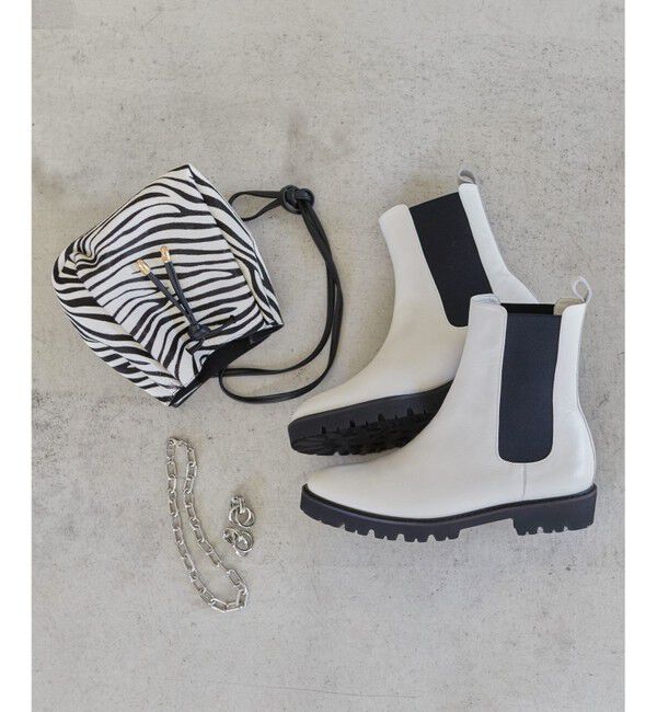 23区「サイドゴア ブーツ」|ショートブーツ|