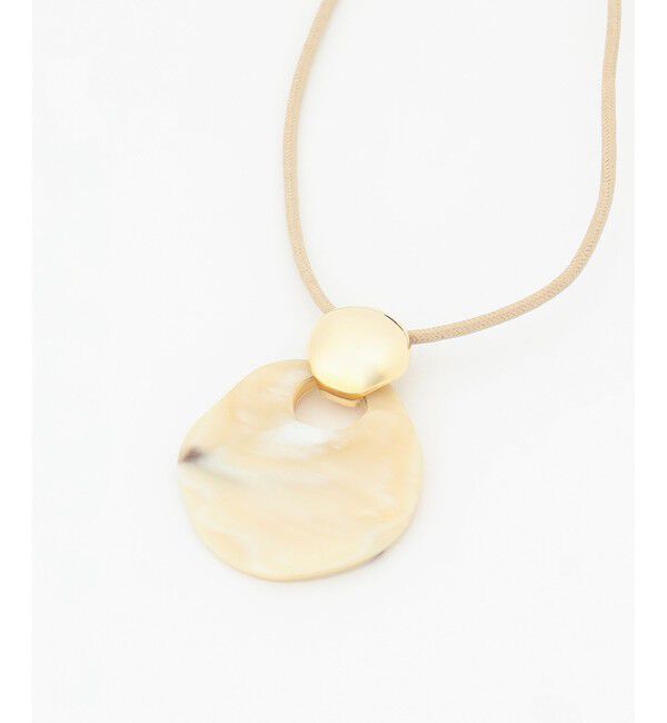 23区「【Oggi4月号掲載】ラウンドホーン ネックレス」|ネックレス|