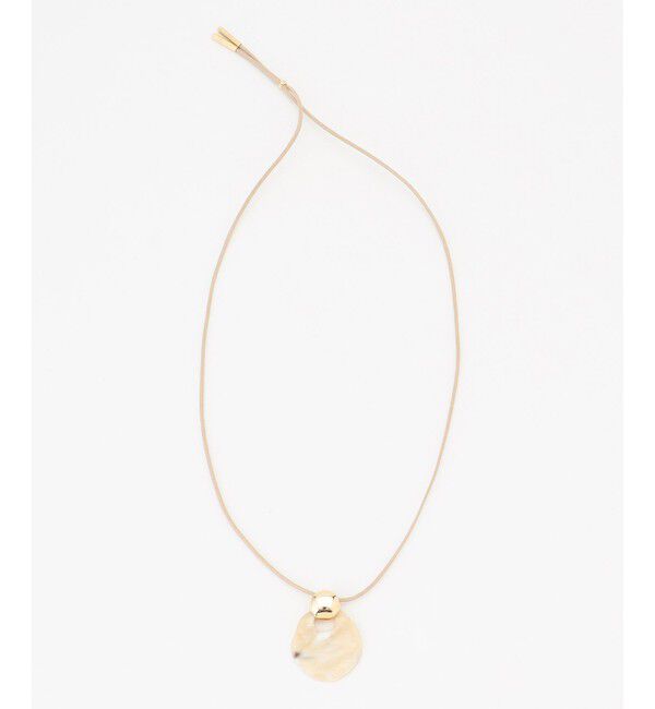 23区「【Oggi4月号掲載】ラウンドホーン ネックレス」|ネックレス|