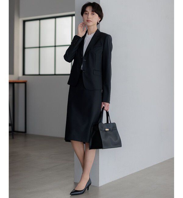 23区「【セットアップ対応】ラフィーネウール 二つ釦 ジャケット」|テーラードジャケット|