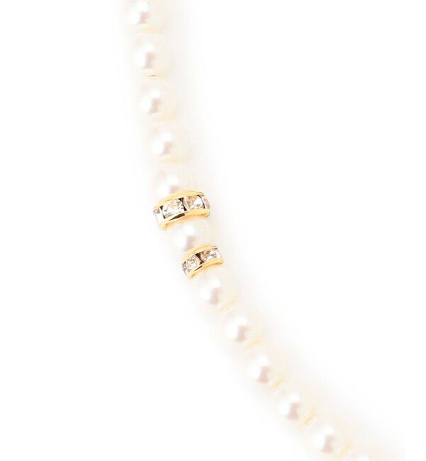 23区「パール ロンデル  ロング ネックレス」|ネックレス|