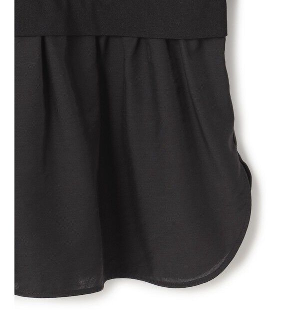 23区「【洗える】シアータフタ コンビ カットソー」|Tシャツ・カットソー|