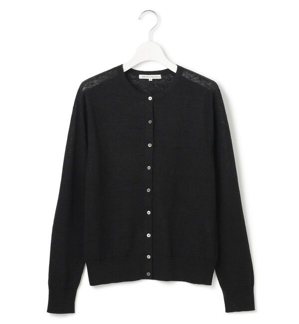 23区「【Oggi6月号掲載】ピュアリネンハイゲージ カーディガン」|カーディガン|