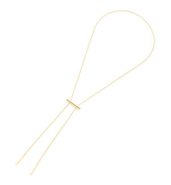 23区「バー スライド ラリエット ネックレス」|ネックレス|