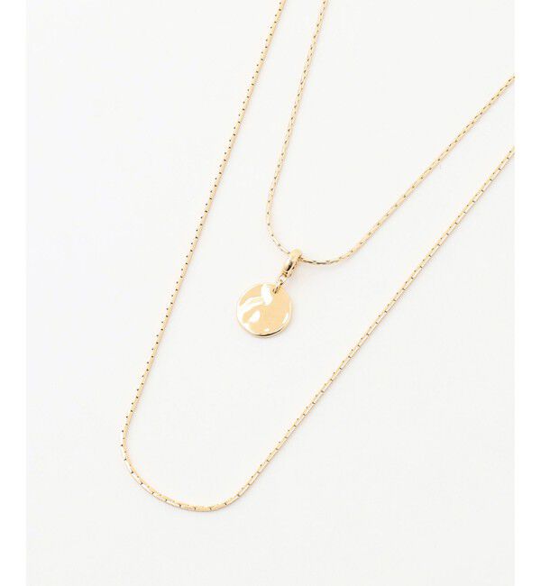 23区「クリッカーコインＷチェーンネックレス」|ネックレス|