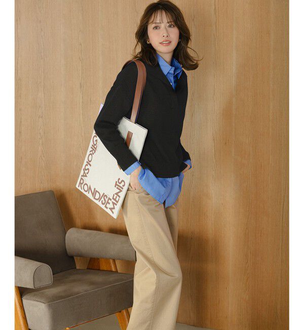 23区「【Oggi掲載】ストレッチギャバ チノ パンツ」|チノ|