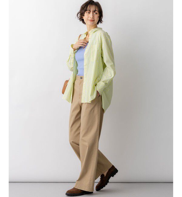 23区「【Oggi掲載】ストレッチギャバ チノ パンツ」|チノ|