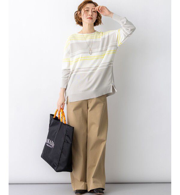 23区「【Oggi掲載】ストレッチギャバ チノ パンツ」|チノ|