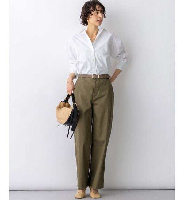 23区「【Oggi掲載】ストレッチギャバ チノ パンツ」|チノ|