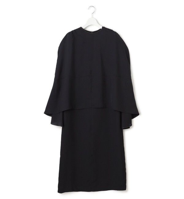 23区「【一部店舗限定/UVカット/洗える】ライトウェイトツイル ケープ付き ワンピース」|ワンピース|