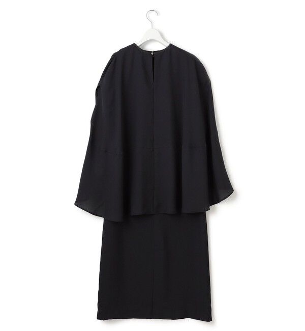 23区「【一部店舗限定/UVカット/洗える】ライトウェイトツイル ケープ付き ワンピース」|ワンピース|