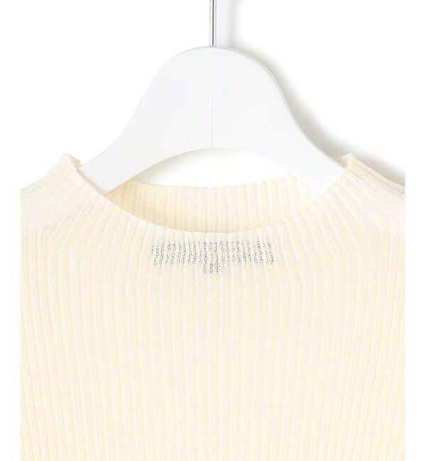 23区「【洗える】シアーリブハイネック ニット」|ニット・セーター|