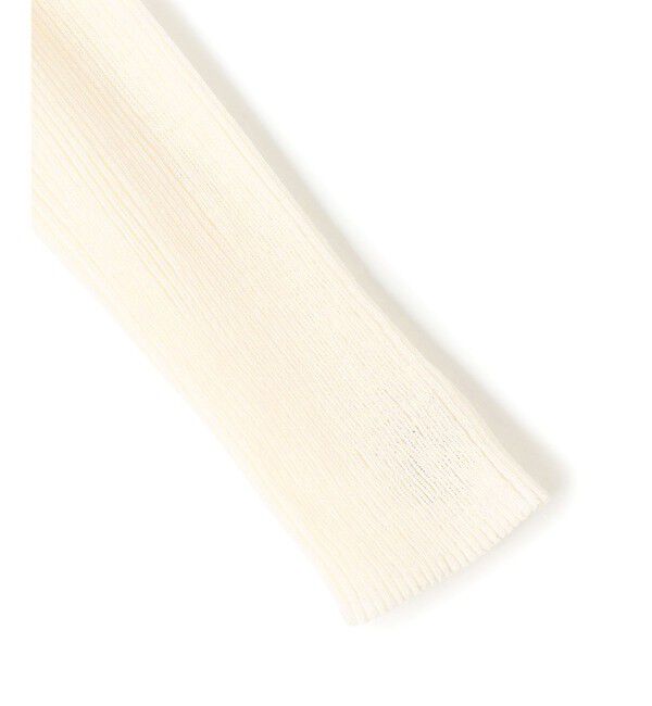 23区「【洗える】シアーリブハイネック ニット」|ニット・セーター|