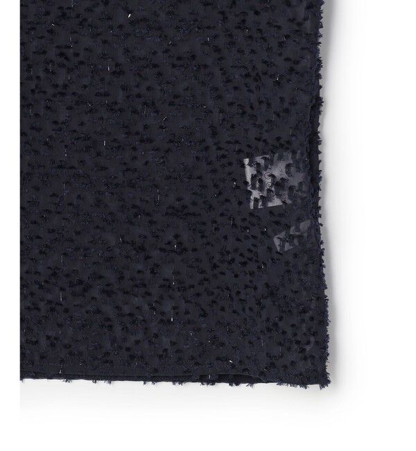 23区「カットジャカードコンビ シアー ブラウス」|シャツ・ブラウス|