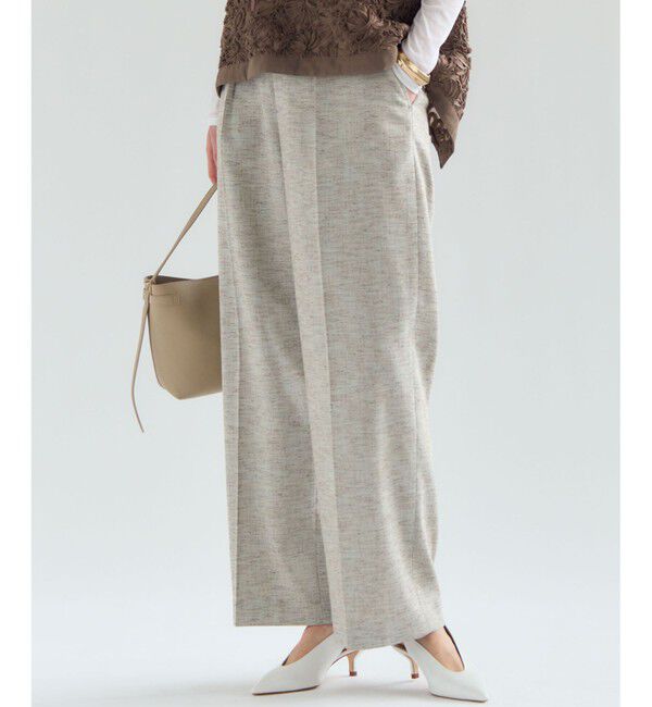 23区「リネンライクブッチャー ワイドパンツ」|その他|ﾗｲﾄｸﾞﾘ