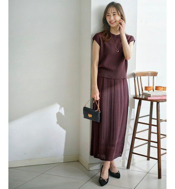 any SiS「【2点セット】ニット セットアップ」|スーツ|