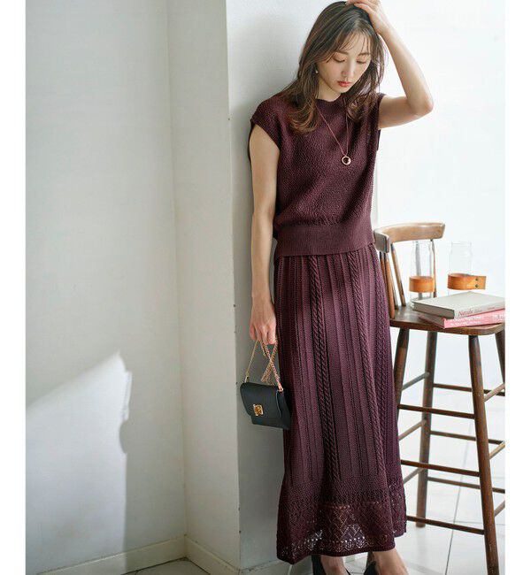 any SiS「【2点セット】ニット セットアップ」|スーツ|