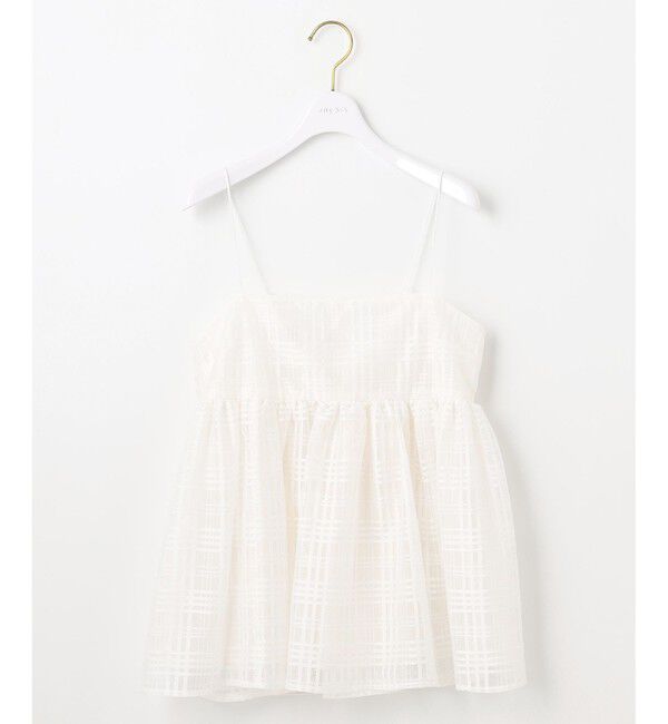 any SiS「【洗える】ラッセルレース キャミソール」|キャミソール|