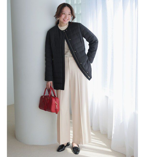 ANY SIS「ビューティサーモ2WAYストレッチ ワイドパンツ」|その他|