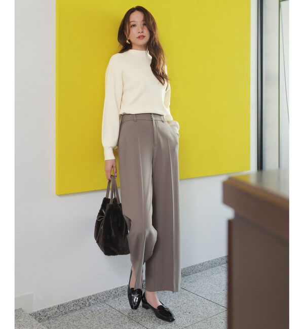 ANY SIS「ビューティサーモ2WAYストレッチ ワイドパンツ」|その他|