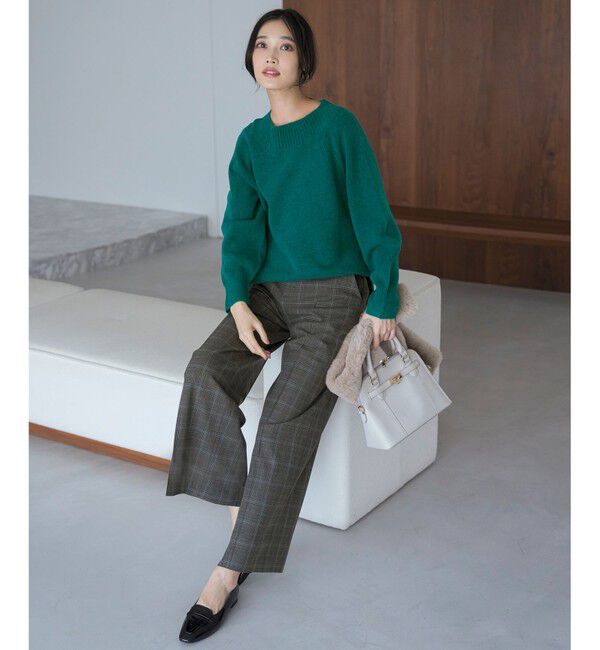 ANY SIS「ビューティサーモ2WAYストレッチ ワイドパンツ」|その他|