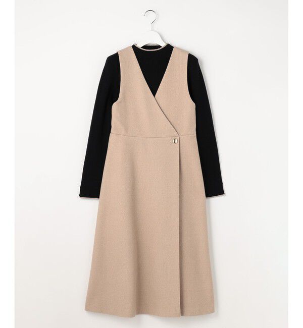 ANY SIS「【2SET】ジャンパースカート &times; ニット セット」|スーツ|