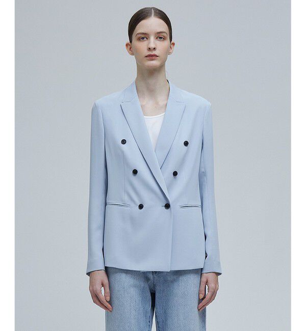 BEIGE,「SAMUEL / シアーバックジャケット」|テーラードジャケット|Sax