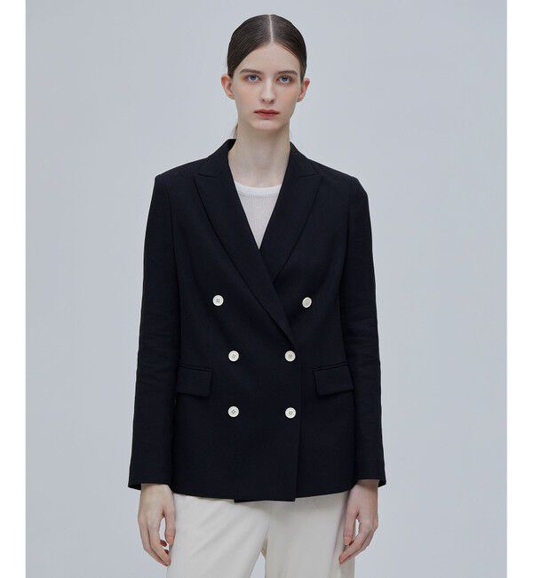 BEIGE,「MARC / ダブルジャケット」|テーラードジャケット|Black