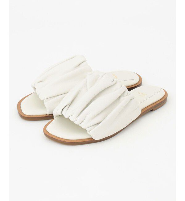 BEIGE,「【一部店舗限定】HENRI EN VARGO / JUNIPER サンダル」|サンダル|Ecru