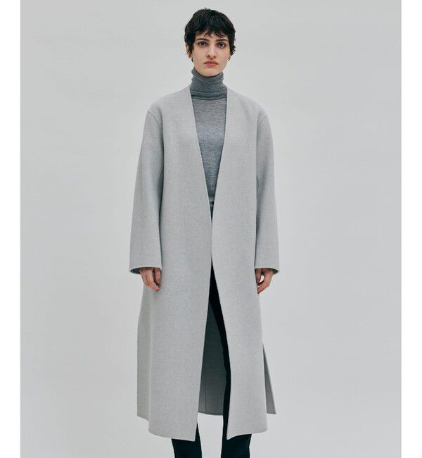 BEIGE,「【Oggi 2月号掲載】GRASSE / ストール付きリバーロングコート」|その他|