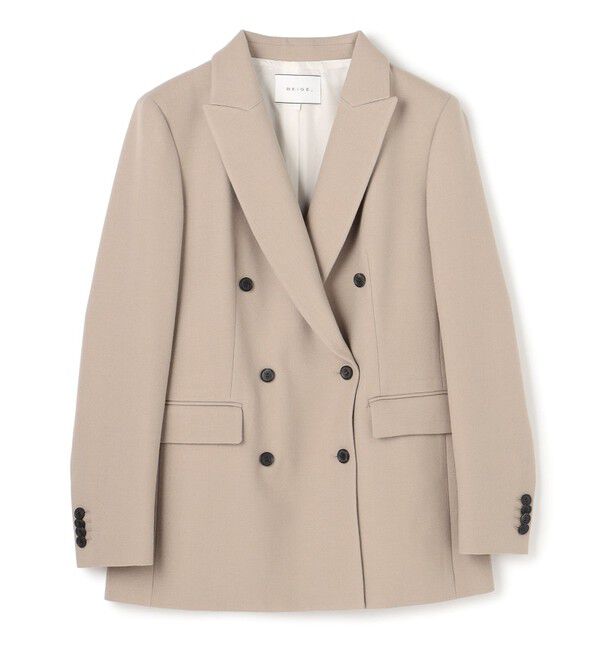 BEIGE,「【VERY NaVY12月号掲載】BUNNELL / ウールダブルブレストジャケット」|テーラードジャケット|