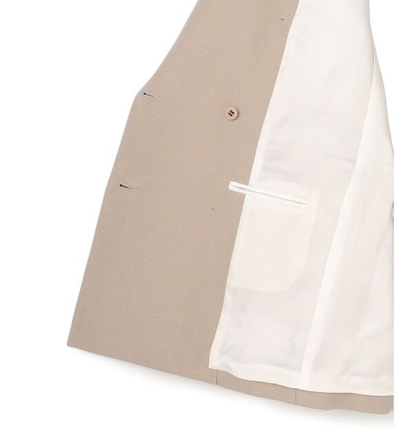 BEIGE,「【VERY NaVY12月号掲載】BUNNELL / ウールダブルブレストジャケット」|テーラードジャケット|