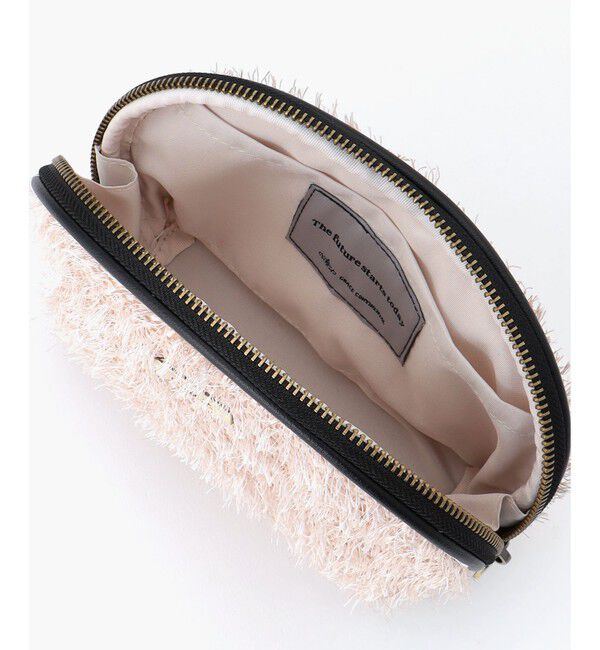 GRACE CONTINENTAL「Fabricシェルポーチ-AW」|ポーチ|