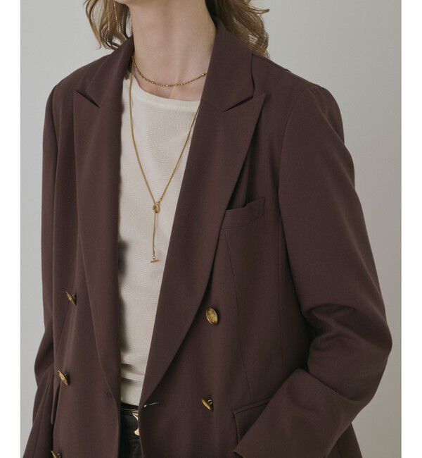 Diagram「バックベンツダブルジャケット」|テーラードジャケット|