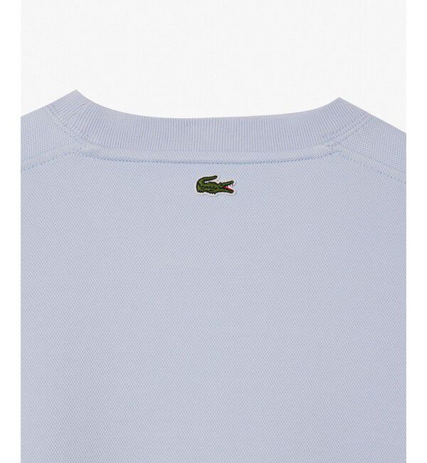 LACOSTE「ダブルフェイスピケクルーネックスウェット トレーナー」|スウェット・ジャージ|
