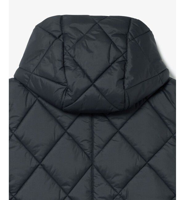 LACOSTE「撥水 ボリュームスタンドネック キルティングベスト / 2WAY フード取り外し可」|ダウンベスト・ベスト|