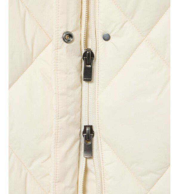 LACOSTE「撥水 ボリュームスタンドネック キルティングベスト / 2WAY フード取り外し可」|ダウンベスト・ベスト|