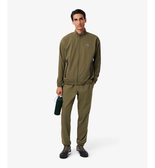 LACOSTE「スタンドカラー ミニマルデザイン テクニカルトラックスーツ」|スウェット・ジャージ|